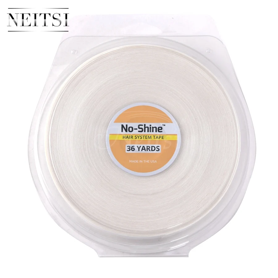 

Neitsi 1Pcs 0.75inch 36YDS NO-SHINE BONDING Hair System US Walker Tape Roll Double Side Adhesive Tape Skin Weft Hair Extensions