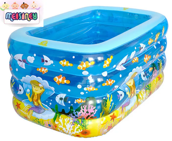 ФОТО BBYC001 Baby swimming pool bath special cold resistant wear thick queen baby bath inflatable pools