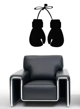 

Wall Stickers Vinyl Decal Boxing Gloves Sport Training Fight