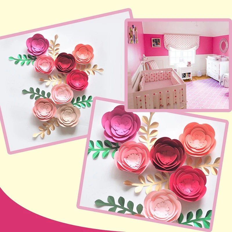 floral nursery wall decor