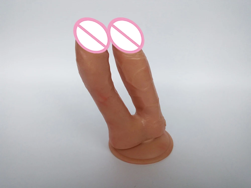 3 color sale Two head Huge Dildo , Big Dick Sex toys clitoral Realistic Huge Dildo, penis Sex Toys for woman Sex product