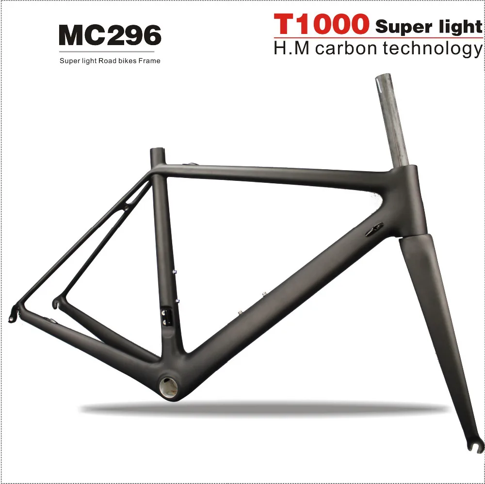 Cadre De Vélo De Route Carbone Müsing Aviator – Noir Mat – Taille 60 Cm