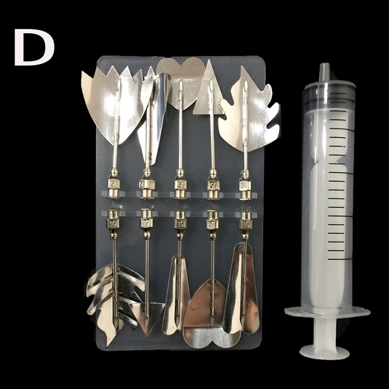 Различные стильные модные желатиновые художественные инструменты Gracilaria Желе 3D торт из желе Инструменты 10 шт с иглами для выпечки наборы#233157
