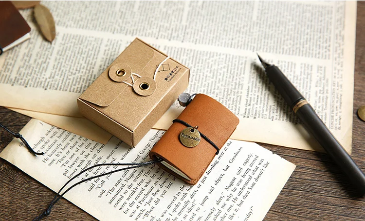Супер мини путешественник портативный ретро блокнот дневник ручной блокнот из натуральной кожи блокноты для записей книга журнал для путешествий