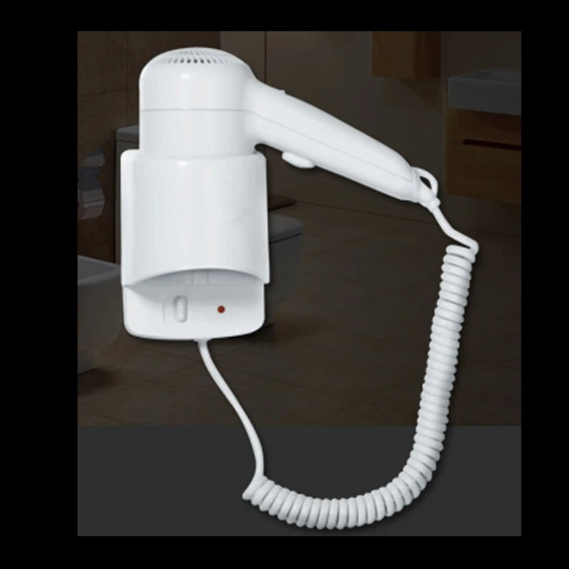 

REBUNE Stylish Wall Type Hair Dryer 1000w Hotels Household Mini Prevent Noise Constant Temperature Conditioner Hair Styling Tool