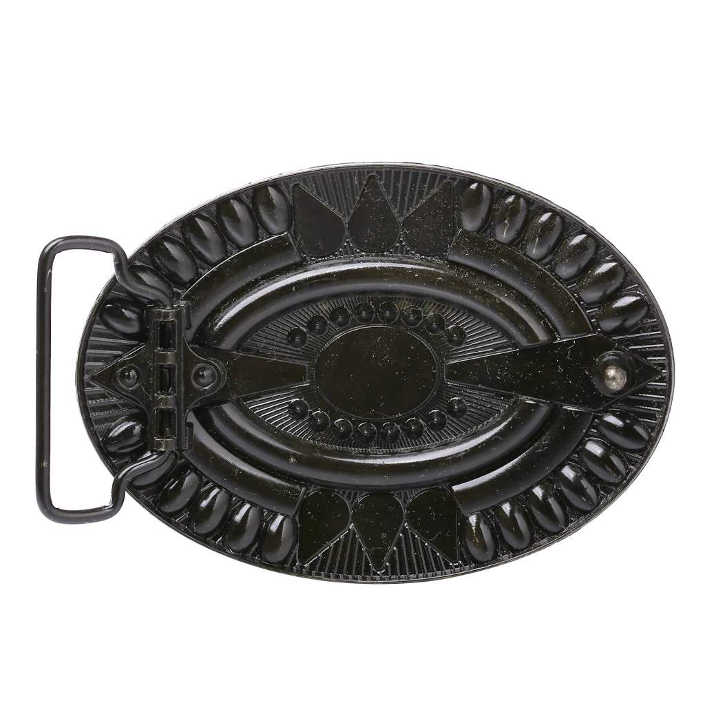 Retro Vintage Western Bohemian Boho Zinc Alloy Mens Belt Buckle Novelty Gift for belt width 3.6-3.9cm