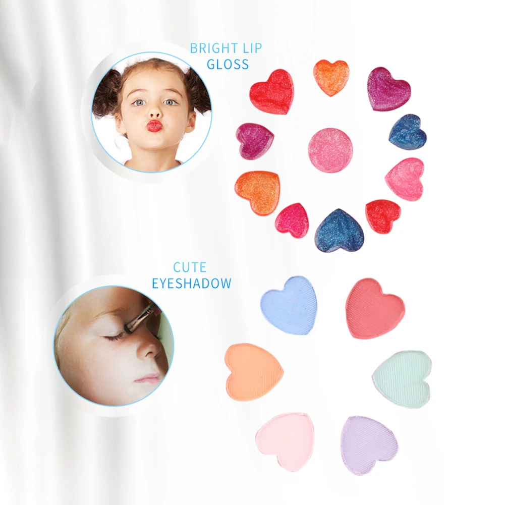 Детский макияж набор для девочек игрушка безопасный нетоксичный Косметика моющийся макияж набор