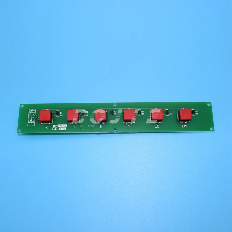 GongZheng printer 3206DS spare parts press button board key board for seiko printhead for seiko print head zhongye printer 12h carriage board printhead board
