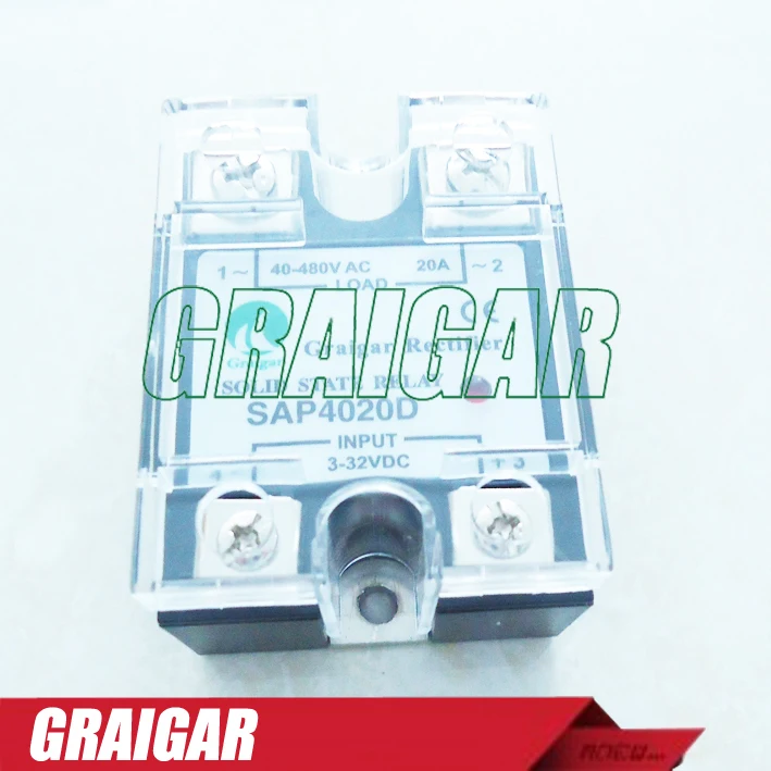 

Single-phase solid state relay SAP4020D is suitable for the plastic extruder
