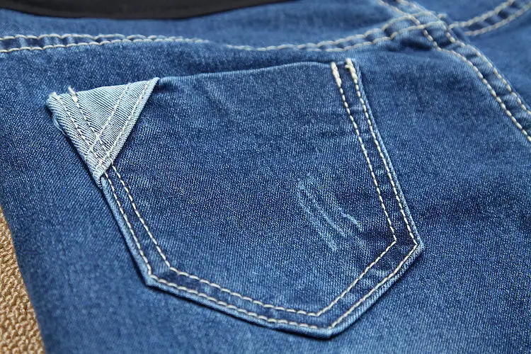 Korean maternity Pants summer denim shorts worn hole cowboy abdominal pants SH-5882
