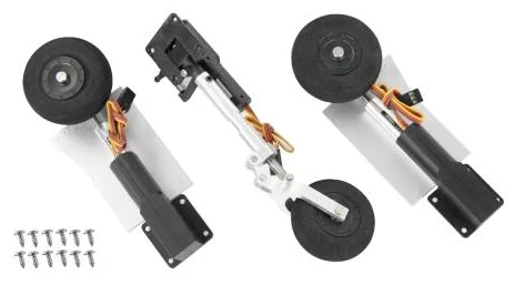 

E Retract Landing Gear for Freewing EPO F86 Sabre 80mm Jet FJ2031 107