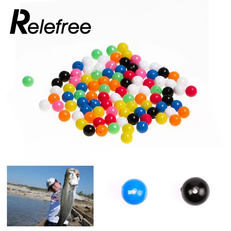 Floating Float Tackles Plastic Fishing Plastic Beads Colour Fishing