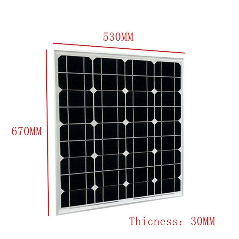 solar panel_Size