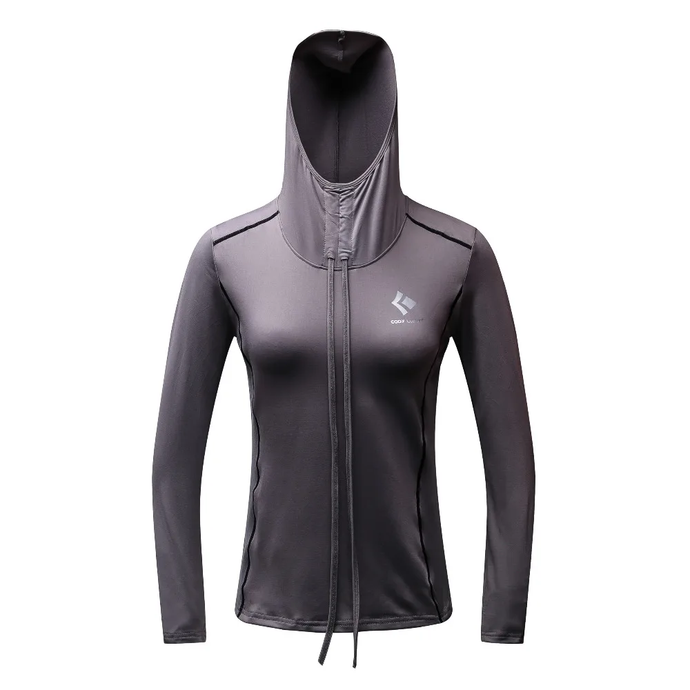 Cody Lundin Gym Jackets Compression Tights Women's Fitness Running Long