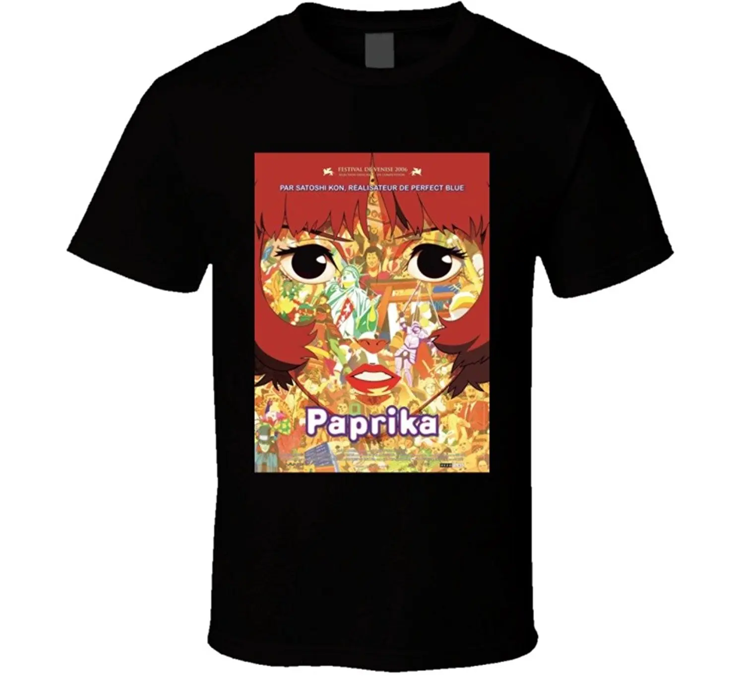 Paprika Anime Tv Show Poster Cool Fan T Shirt Men And Woman T Shirt