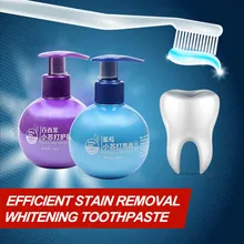 Зубные полоски для удаления пятен, отбеливание Viaty зубная паста с кровоточивость десен зубной пасты и пасты blanchiment