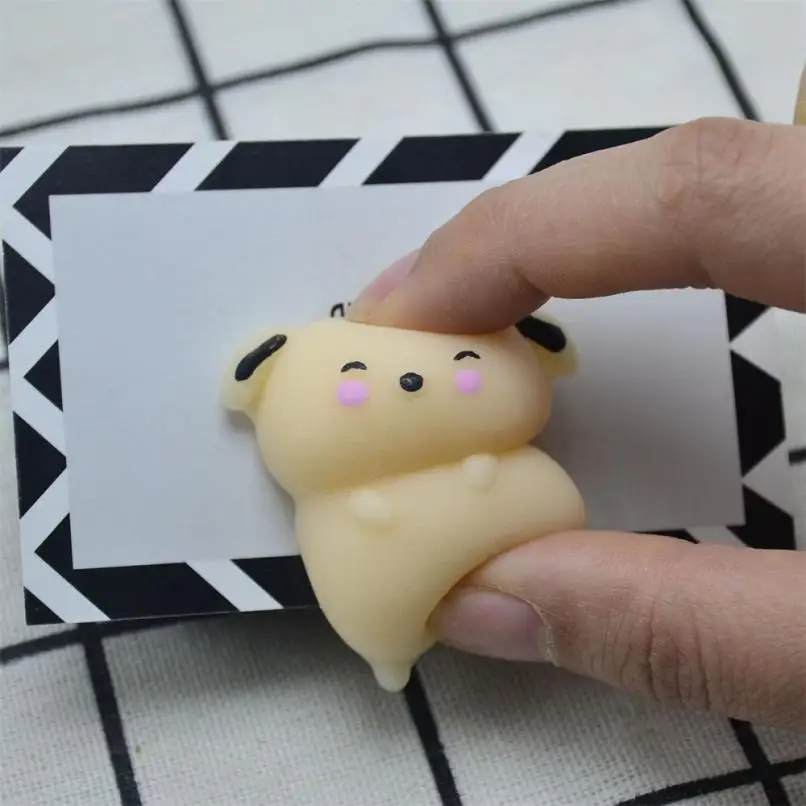 Милые мягкие собаки Mochi, мягкие Исцеляющие забавы для детей, Kawaii, снятие стресса, Декор, растущее лечение, антистрессовые игрушки для детей или детей