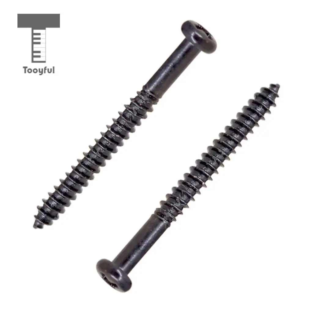 16Pcs Iron Humbucker Pickup Screws + Springs for Strat Telecaster Electric Bass Guitar Repacement Parts