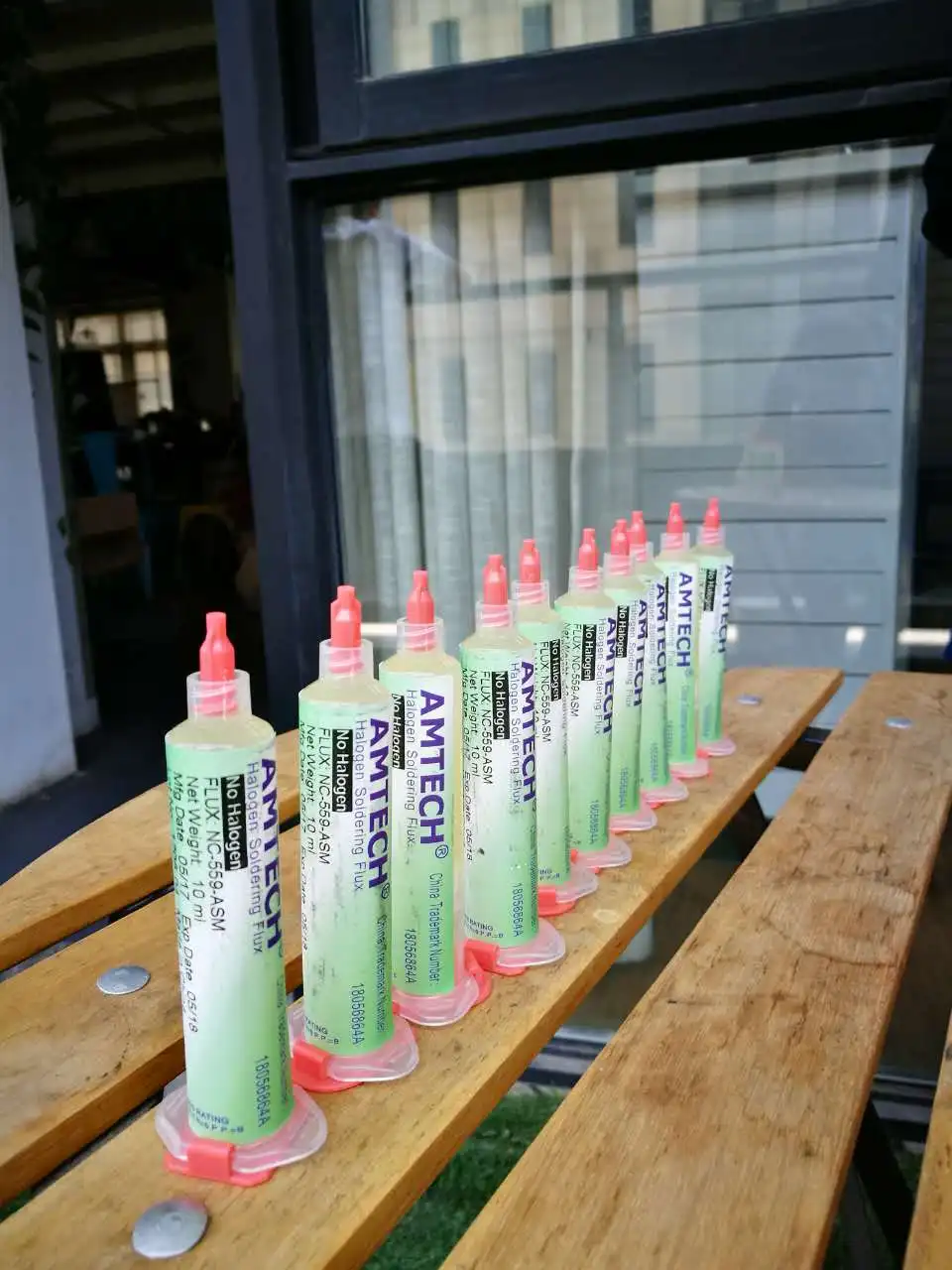 Solder paste Amtech NC-559-ASM-UV(TPF) 10CC 100% Clean BGA PCB IC Reballing Soldering Paste Grease Solder Flux Dispensing needle