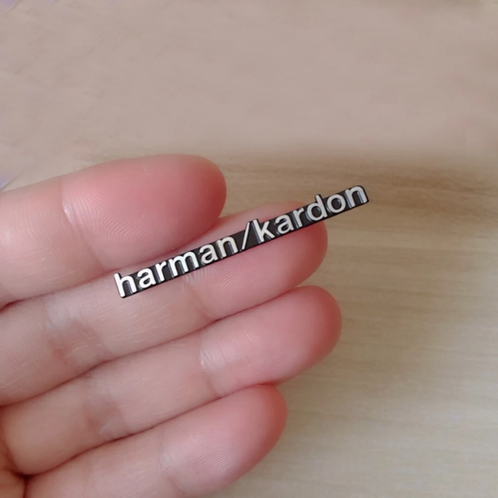 3D металлический алюминиевый сплав Harman Kardon аудио динамик наклейки аксессуары