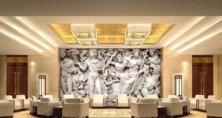 beibehang mural 3d wall paper european sculpture like retro art beibehang mural 3d wall paper european sculpture like retro art