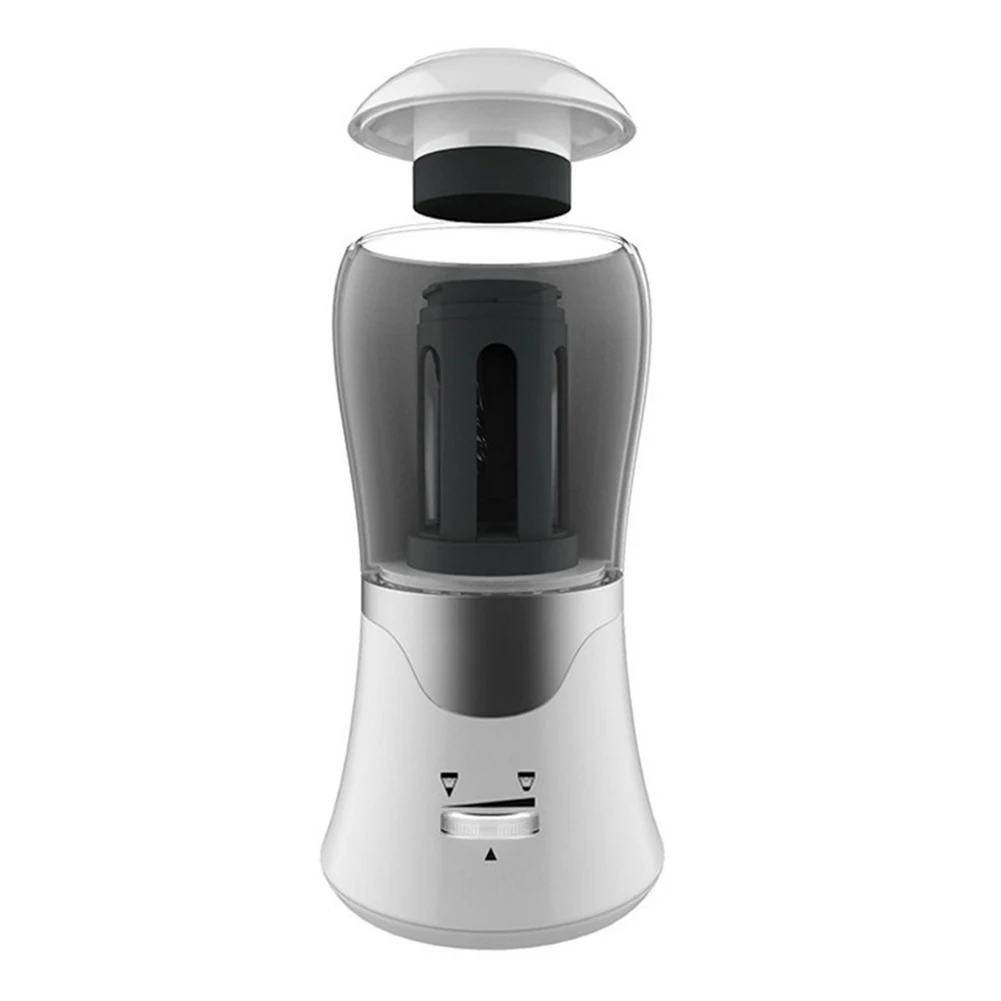 

Cutter Non Slip Adjustable Thickness Desktop Efficient Electric Safety Pencil Sharpener Large Capacity School Office Portable