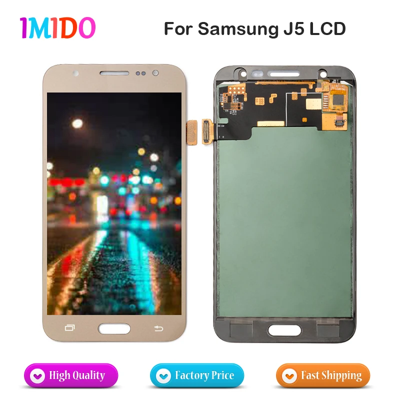 

10Pcs AAA Quality For Samsung Galaxy J5 500fn J500M 2015 LCD Display Touch Screen Digitizer Assembly Replacement Fast Shipping