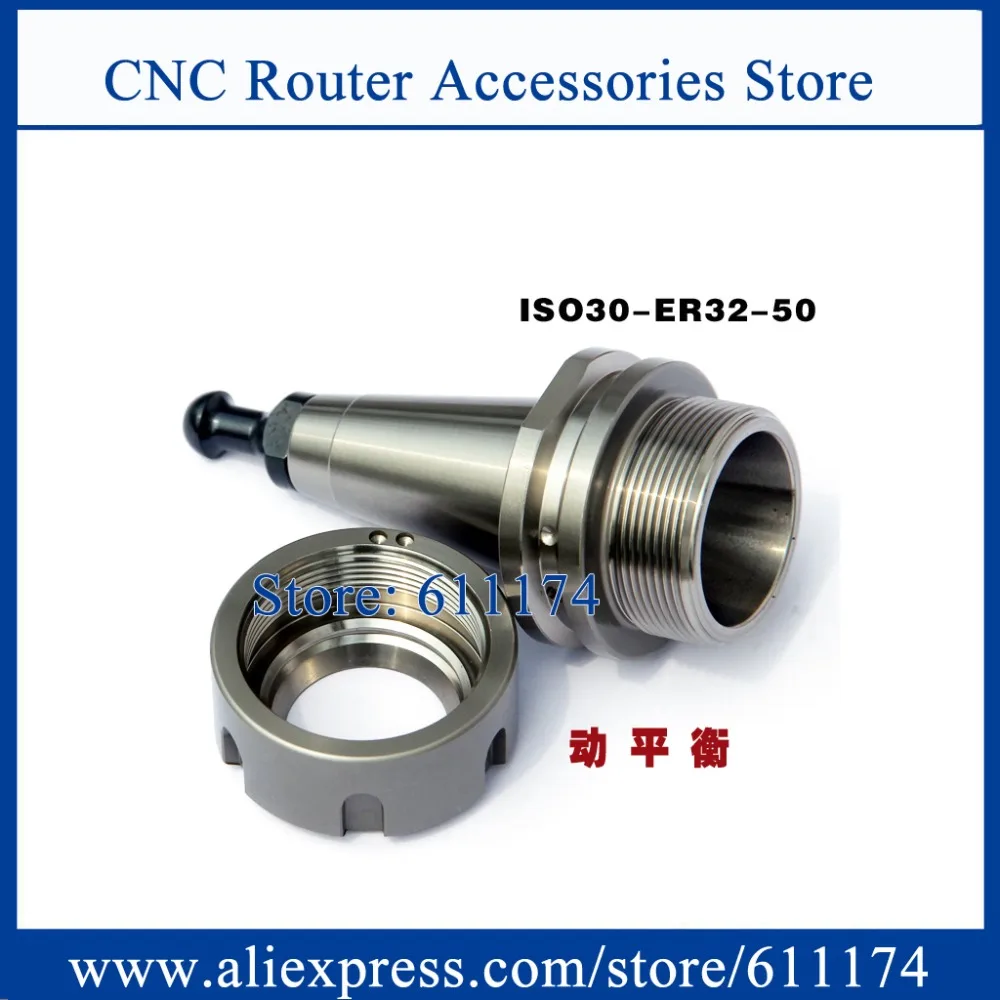 ATC шпиндель инструмент ручка ISO30-ER32 держатель инструмента водонепроницаемый и антикоррозийный ISO30-ER32-50L/60L цанговый патрон держатель