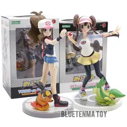 KOTOBUKIYA Artfx Touko с Pokabu Tepig/Мэй Tsutarja Snivy ПВХ аниме фигурку Коллекционная модель игрушки