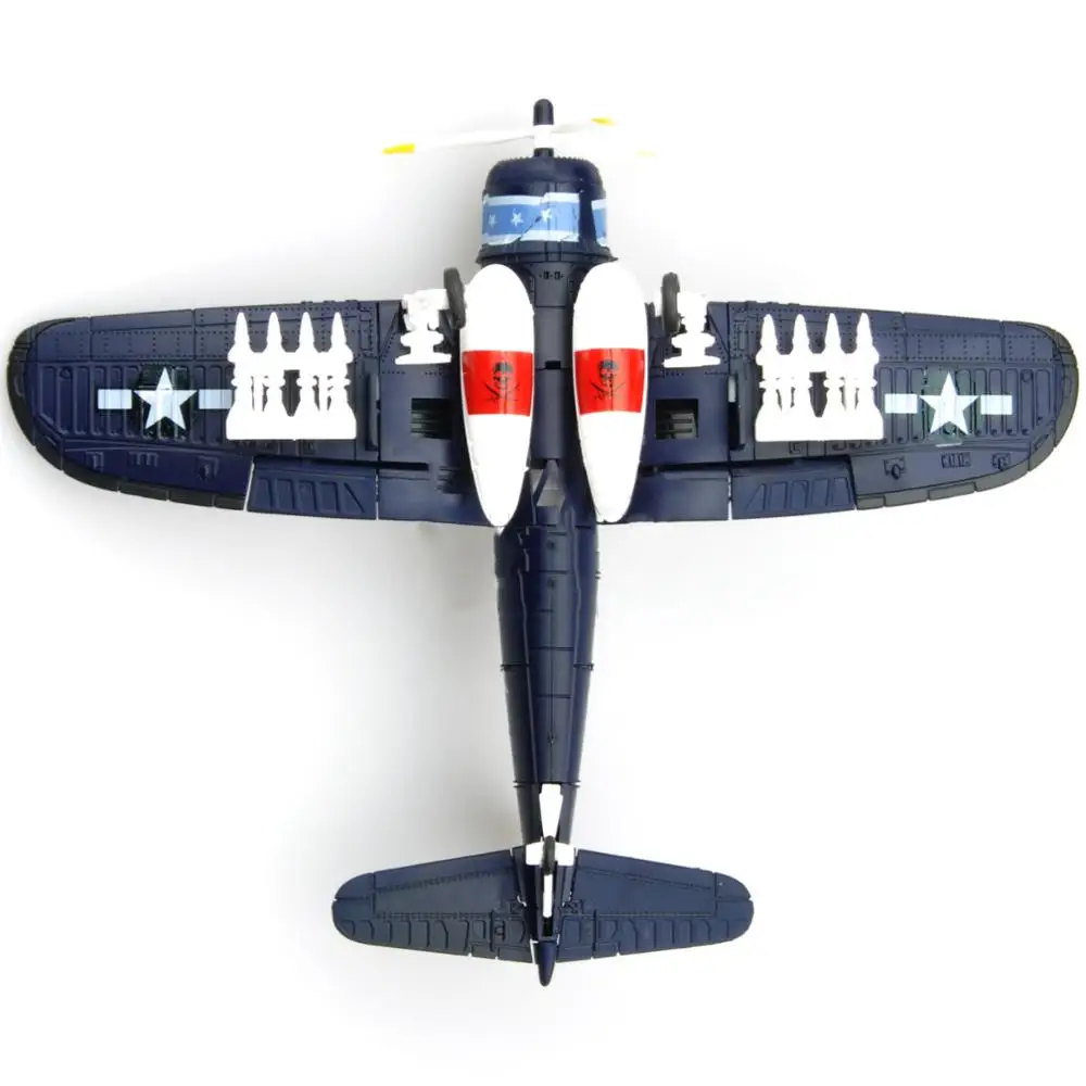 1 шт. 1/48 собранная модель истребителя, игрушки US Vought F4U Corsair пиратский носитель на основе истребителя имитация военной модели случайный цвет