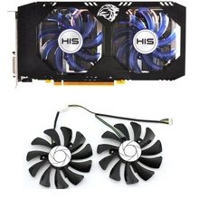 DIY 85 мм HA9010H12F-Z 4PIN для XFX RX 560D RX 570 RX 580 RX Vega графика видеокарты вентиляторы для ПК