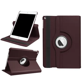 

360 Degree Rotating Litchi Magnetic Smart PU Leather Stand Cover Case For New iPad 9.7 2017 Tablet Protective Bracket Case