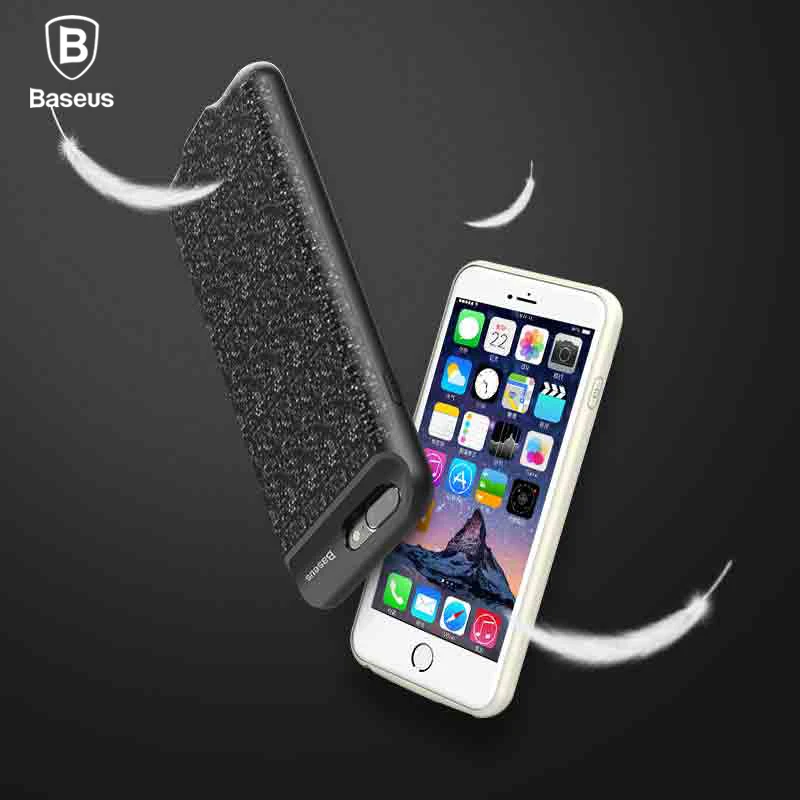 Goede Baseus Power Case Voor iphone 7 7 plus 2500 3650 mAh Draagbare Power Bank Oplader Voor iphone 7 plus Backup Externe Batterij