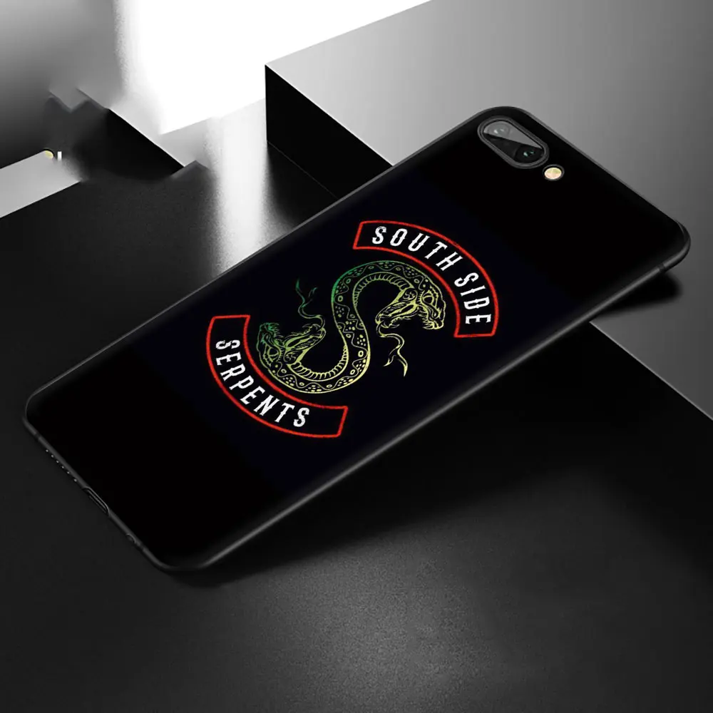Чехол для телефона из ТПУ со змеиным узором ривердейл Huawei Honor 6A 7X 8A 8X 8C 9X 8 9 10 Lite 20 30