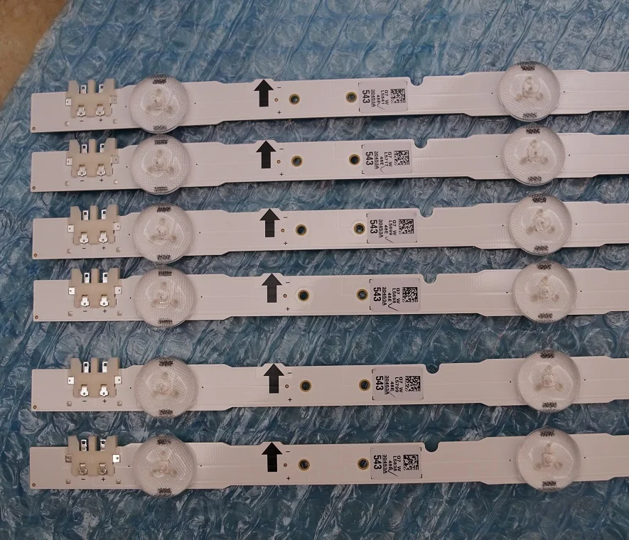 New 2set=24pcs LED strip for UN485500AF TV SAMSUNG_2014SVS48F 3228 D4GE-480DCA-R2 D4GE-480DCB-R2 D4GE-480DCA-R3 D4GE-480DCB-R3