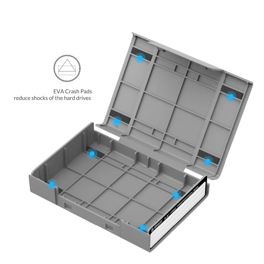 Защитный чехол ORICO 5 Bay 3 дюйма для HDD/SDD водоотталкивающий пыленепроницаемый|Сумки