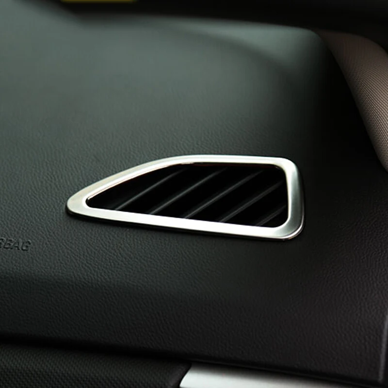 

For Chevrolet CAVALIER 2017 2018 2019 New Front Air Vent Interior Insert Outlet Cover Bezel Styling Trim Garnish Decoration 2pcs