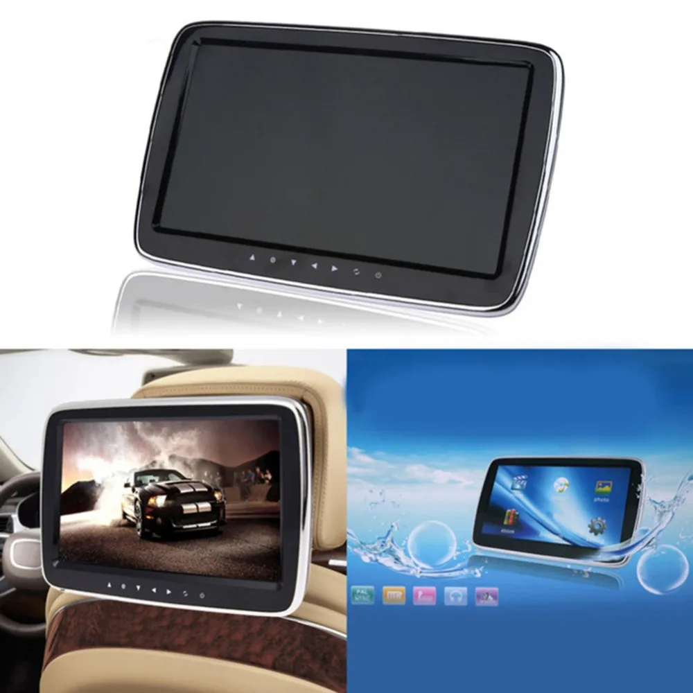 

Car Headrest Monitor 9inch 10inch HD LCD Screen Digital MP5 Player Touch Button Remote With Control USB/SD/FM Transmitter
