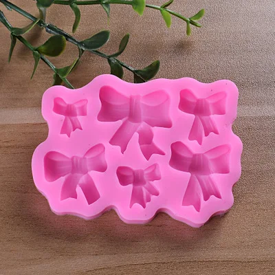 

3D Various Bows Silicone Fondant Mold Mold Chocolate Bowknot Candy Mold Cake Decorating Tools H551