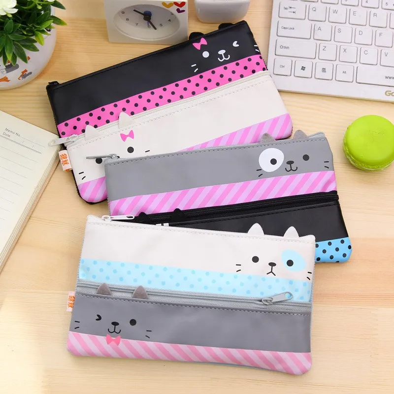 

Kawaii Pencil Case Canvas School Supplies Bts Stationery Gift Estuches School Cute Pencil Box Pencilcase Pencil Bag soft S18115