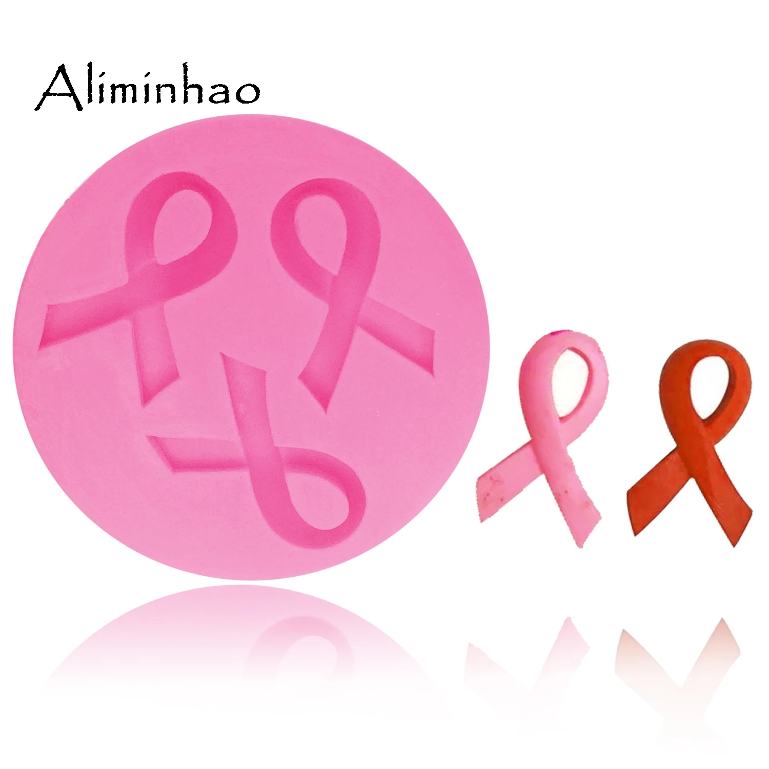 

B1397 Cake Tools DIY ribbon bow silicone mold Decorating Cupcake Gumpaste fondant mould epoxy Resin Decorative Craft