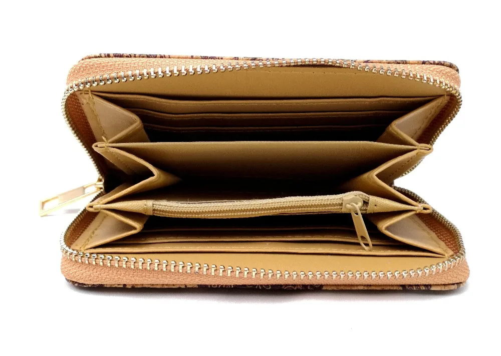 Portugal natural cork short wallet for women (6)