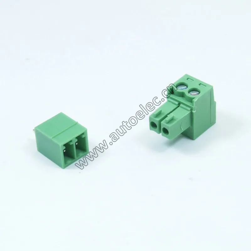 10 Lot x 3 Way 3.5mm Mini PCB Mount Terminal Block 