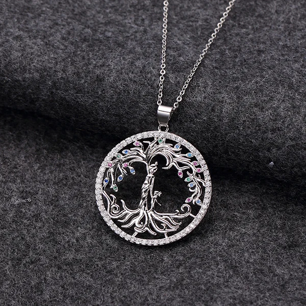 Next Day Delivery Mothers Day Gift Mama Tree of Life Necklace Sterling Silver Tree of Life Pendant Gifts for Mom Gift Under 40