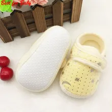 Cute Star Print Infants font b Baby b font First font b Walkers b font Boys
