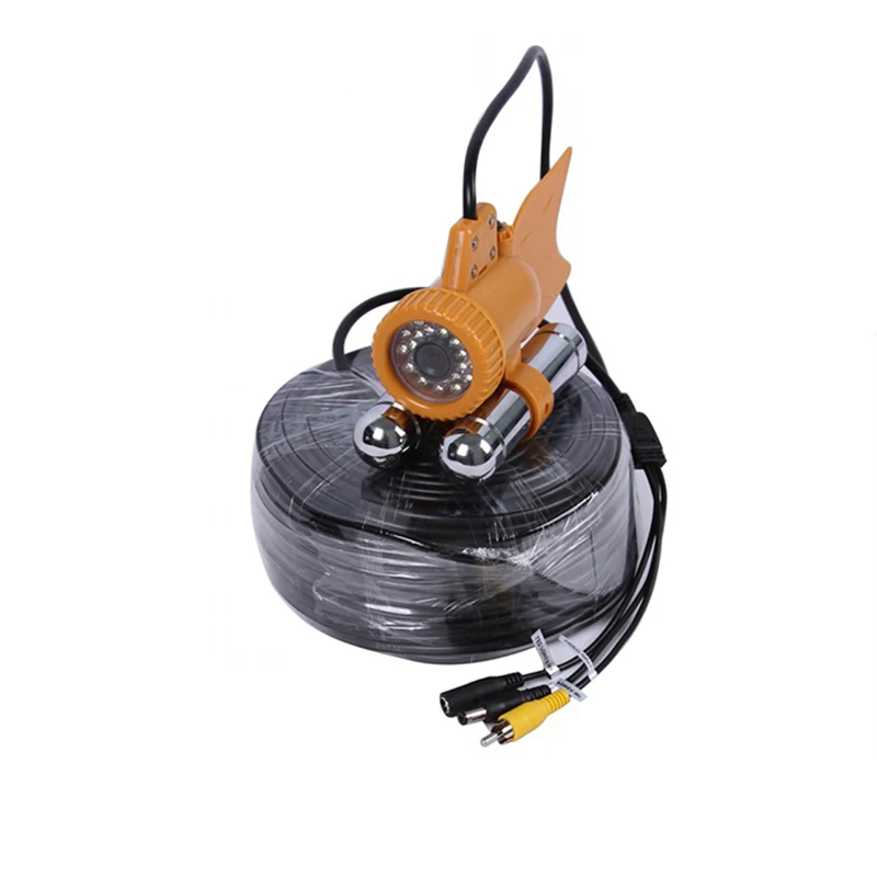 

20m Cable HD Underwater Fishing Fish Video Camera 700TVL CCD Camera 24 LED Lights Waterproof IP68 Fish Finder