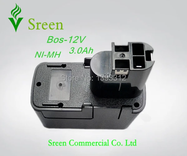 

New 12V 3000mAh Ni-MH Spare Replacement Power Tool Battery for Bosch 2 607 335 055 BAT011 BH1214L Free Shipping