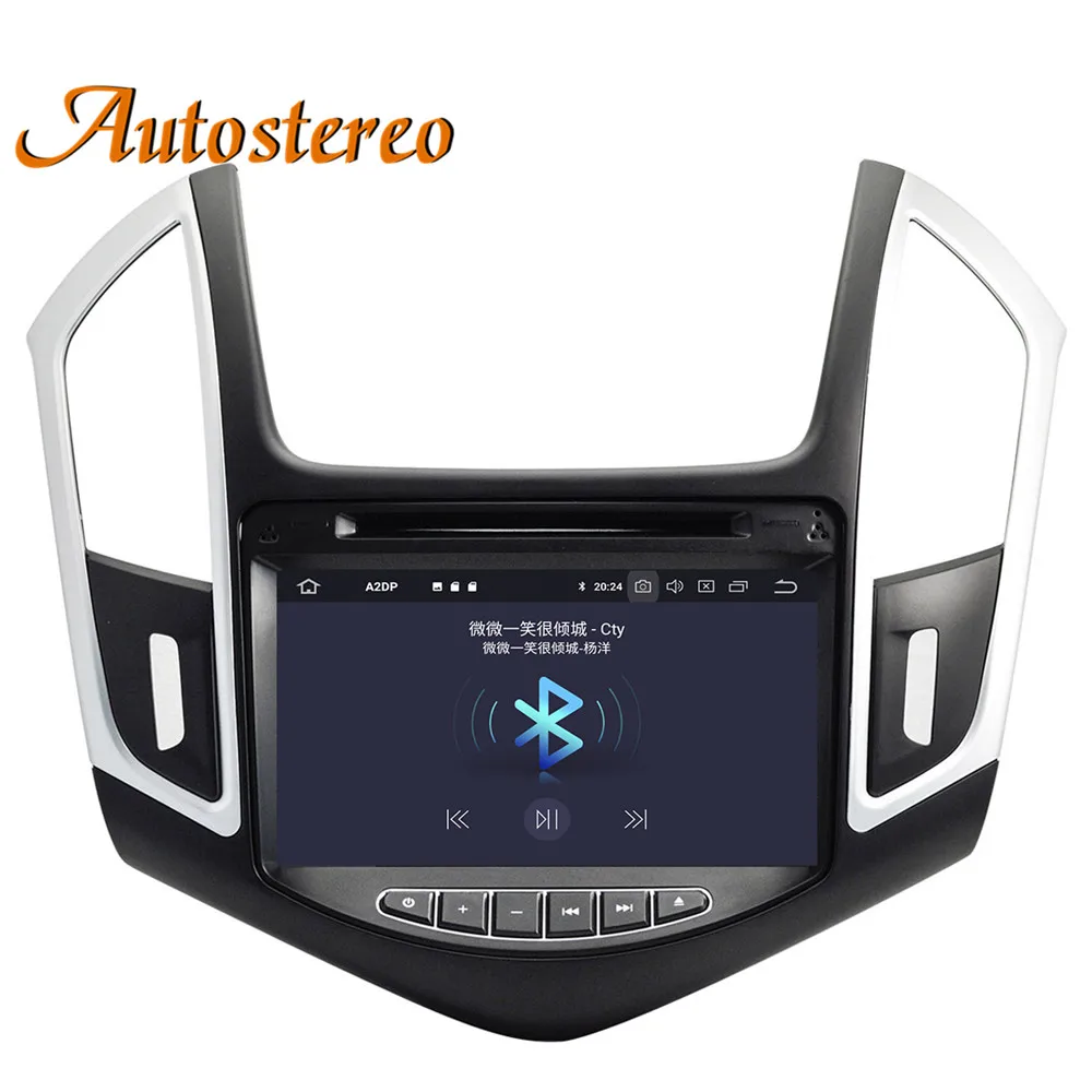 Discount Android 9 DSP Car GPS Navigation DVD Player for Chevrolet CRUZE 2012+ Automedia Head unit Multimedia radio tape recorder Satnav 3