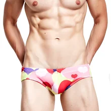 KWAN. Z мужские шорты купальники летние быстросохнущие пляжные шорты в горошек с принтом сердца пляжный шорты купальник для мужчин maillot de bain homme