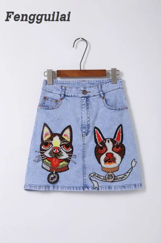 Fengguilai Большая распродажа роскошный Европейский дизайнер гардероб повседневная юбка известные бренды Европа дизайнер женская одежда